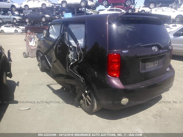 JTLKE50E281000675 - 2008 TOYOTA SCION XB PURPLE photo 3
