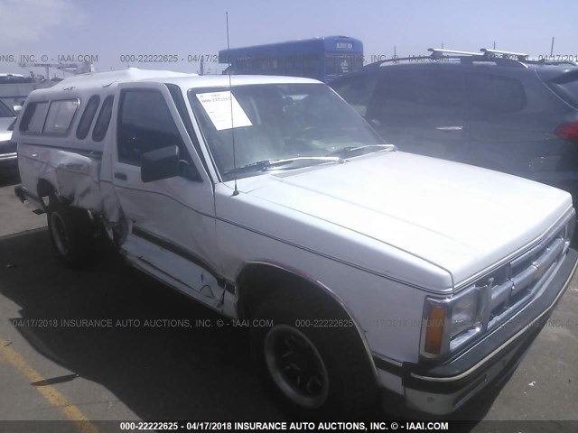 1GCCS14R2P8146207 - 1993 CHEVROLET S TRUCK S10 WHITE photo 1