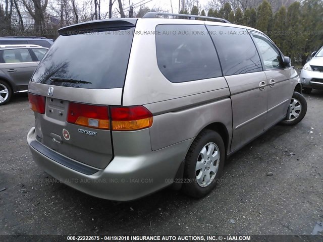 5FNRL18073B103429 - 2003 HONDA ODYSSEY EXL GOLD photo 4