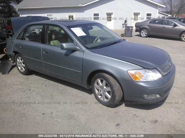 4T1BF28B91U136254 - 2001 TOYOTA AVALON XL/XLS GRAY photo 1