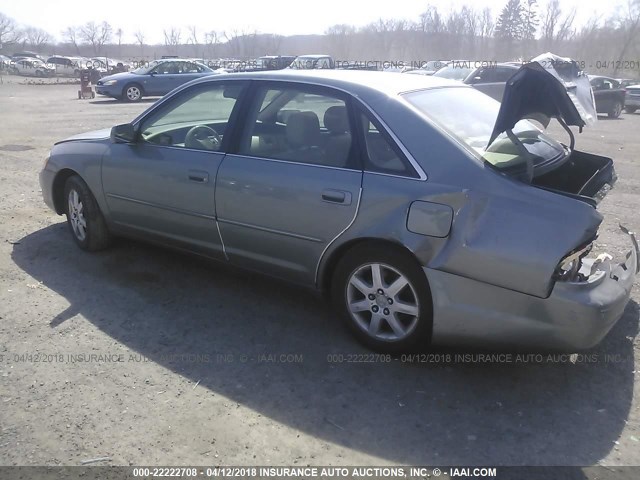 4T1BF28B91U136254 - 2001 TOYOTA AVALON XL/XLS GRAY photo 3