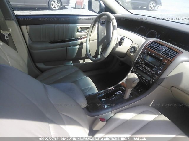 4T1BF28B91U136254 - 2001 TOYOTA AVALON XL/XLS GRAY photo 5