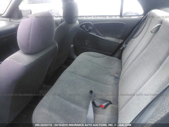 1G1JF524227244929 - 2002 CHEVROLET CAVALIER LS 蓝色 照片 8