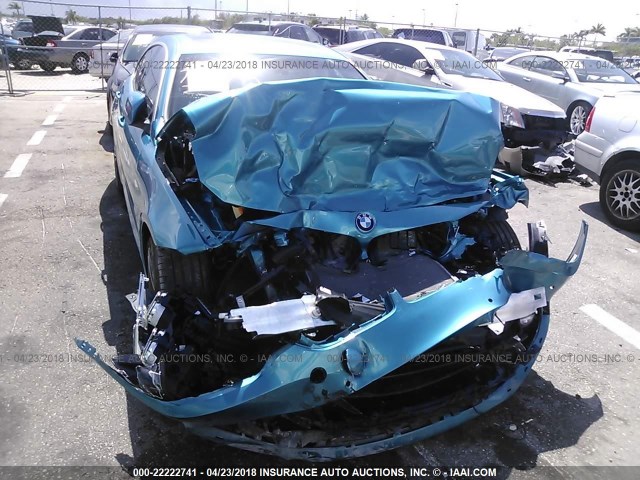 WBA4J1C50JBG75977 - 2018 BMW 430I GRAN COUPE BLUE photo 6