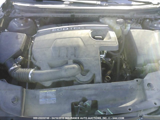 1G1ZC5EB4A4124507 - 2010 CHEVROLET MALIBU 1LT 灰色 照片 10