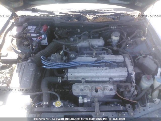 JH4DC4458WS018960 - 1998 ACURA INTEGRA LS GREEN photo 10