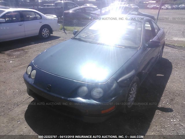 JH4DC4458WS018960 - 1998 ACURA INTEGRA LS GREEN photo 2