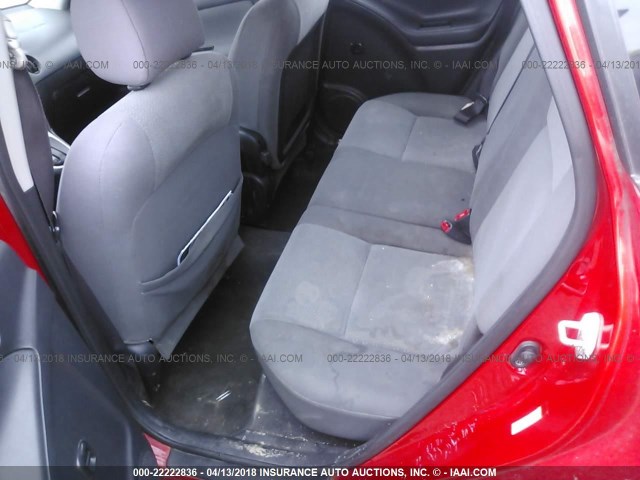 2T1KR32E83C001125 - 2003 TOYOTA COROLLA MATRIX XR RED photo 8