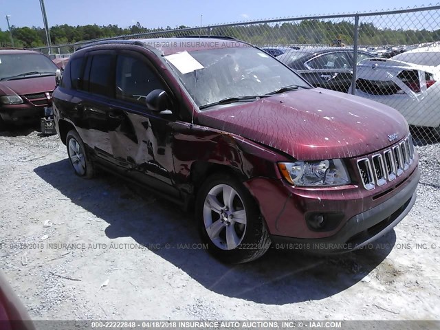 1J4NT1FB2BD151455 - 2011 JEEP COMPASS SPORT 红色 照片 1