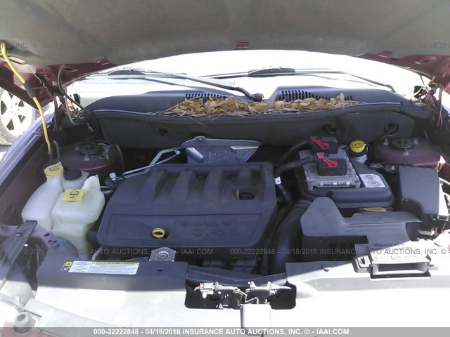 1J4NT1FB2BD151455 - 2011 JEEP COMPASS SPORT 红色 照片 10