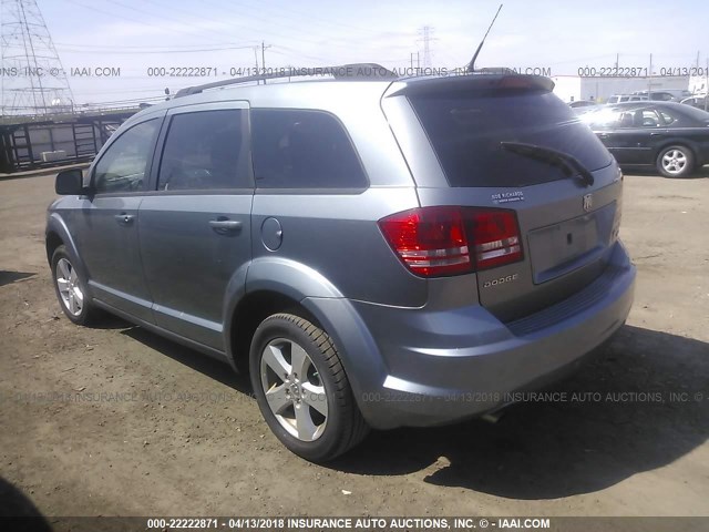 3D4PG5FV9AT229780 - 2010 DODGE JOURNEY SXT GRAY photo 3