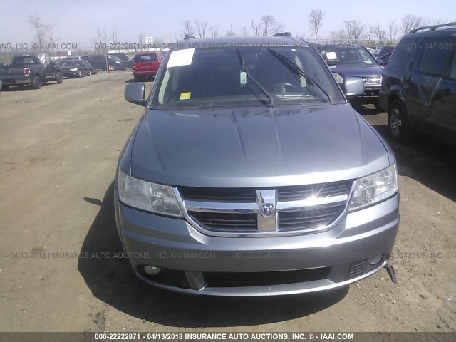 3D4PG5FV9AT229780 - 2010 DODGE JOURNEY SXT GRAY photo 6