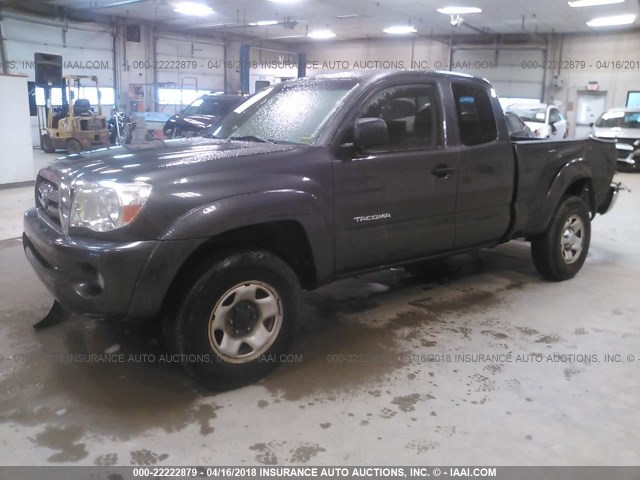 5TEUU42N59Z632124 - 2009 TOYOTA TACOMA ACCESS CAB Grau Foto 2