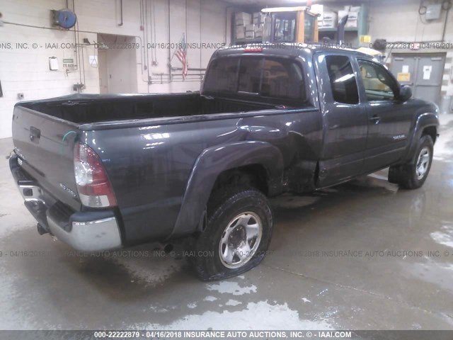 5TEUU42N59Z632124 - 2009 TOYOTA TACOMA ACCESS CAB Grau Foto 4