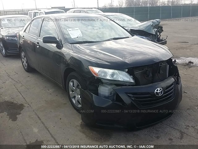 4T1BE46K58U782984 - 2008 TOYOTA CAMRY CE/LE/XLE/SE BLACK photo 1