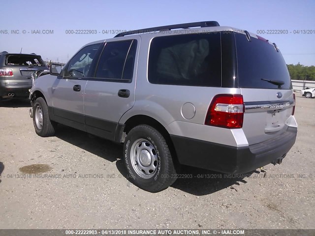 1FMJU1FT5HEA04751 - 2017 FORD EXPEDITION XL SILVER photo 3