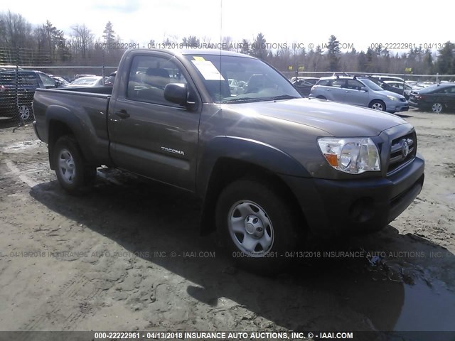 5TEPX42N79Z610646 - 2009 TOYOTA TACOMA BROWN photo 1