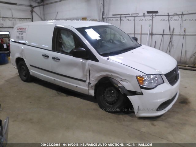 2C4RDGAG7CR291543 - 2012 DODGE RAM VAN WHITE photo 1