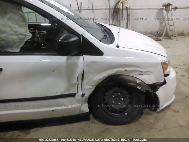 2C4RDGAG7CR291543 - 2012 DODGE RAM VAN WHITE photo 6