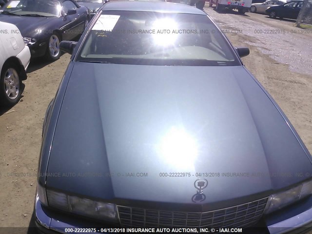 1G6KS53B2NU806342 - 1992 CADILLAC SEVILLE Light Blue photo 6