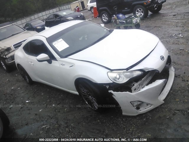 JF1ZNAA15D2705947 - 2013 TOYOTA SCION FR-S თეთრი ფოტო 1