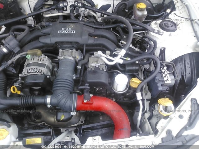 JF1ZNAA15D2705947 - 2013 TOYOTA SCION FR-S თეთრი ფოტო 10