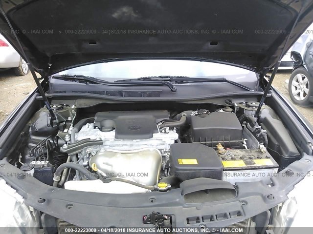 4T1BF1FK6DU284833 - 2013 TOYOTA CAMRY L/SE/LE/XLE 黑色 照片 10