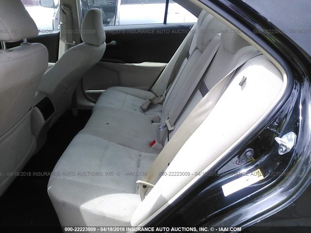 4T1BF1FK6DU284833 - 2013 TOYOTA CAMRY L/SE/LE/XLE 黑色 照片 8