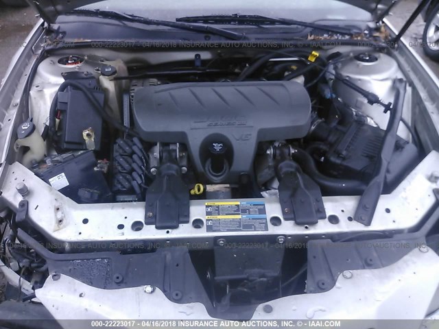 2G2WP552071233005 - 2007 PONTIAC GRAND PRIX SILVER photo 10