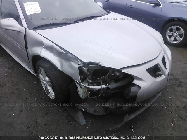 2G2WP552071233005 - 2007 PONTIAC GRAND PRIX SILVER photo 6
