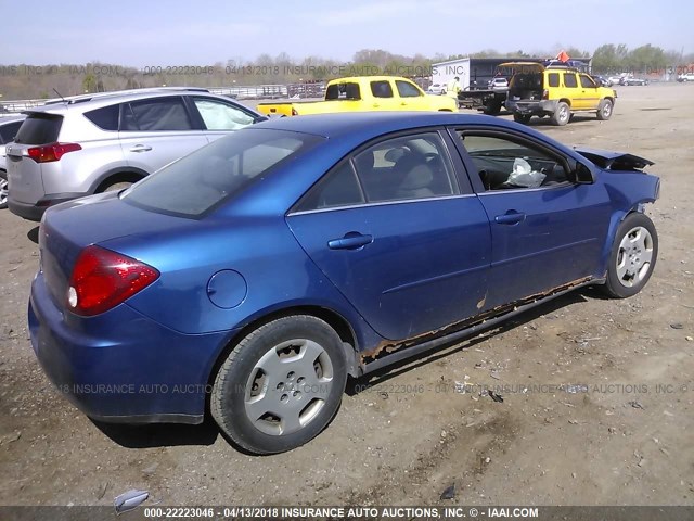 1G2ZF58B774162479 - 2007 PONTIAC G6 VALUE LEADER/BASE BROWN photo 4