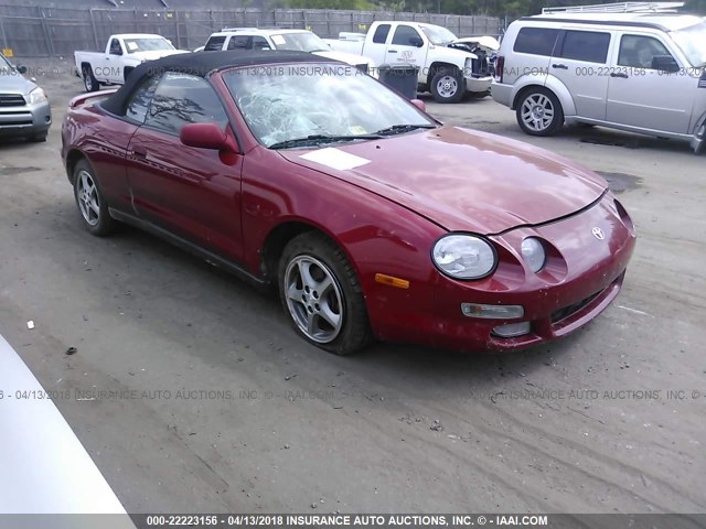 JT5FG02T0X0055079 - 1999 TOYOTA CELICA GT RED photo 1