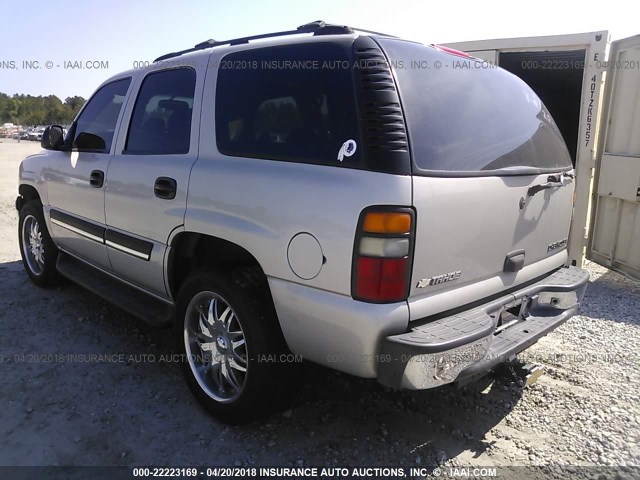 1GNEC13V24R314767 - 2004 CHEVROLET TAHOE C1500 TAN photo 3