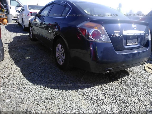 1N4AL2AP8BN444483 - 2011 NISSAN ALTIMA S BLUE photo 3