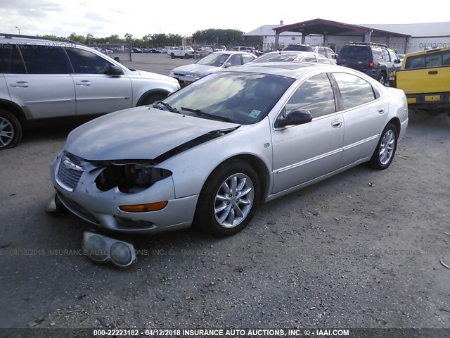 2C3AE66G73H509004 - 2003 CHRYSLER 300M SILVER photo 2