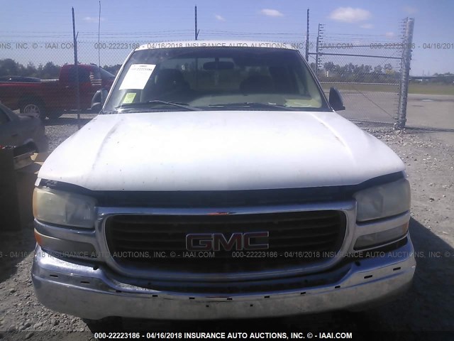 2GTEC19V2Y1210679 - 2000 GMC NEW SIERRA C1500 WHITE photo 6