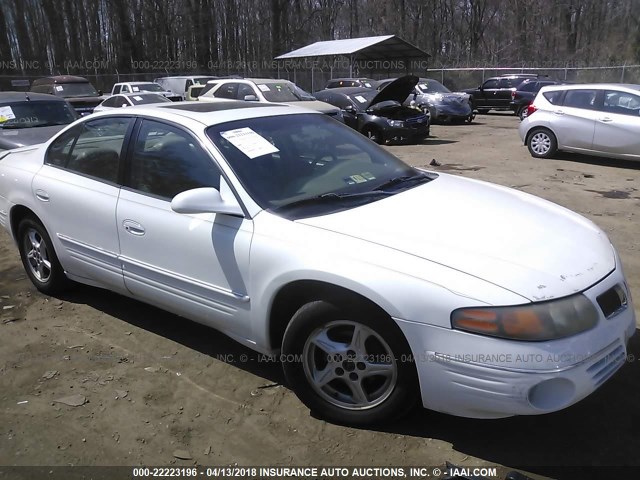 1G2HX54K9Y4167165 - 2000 PONTIAC BONNEVILLE SE WHITE photo 1