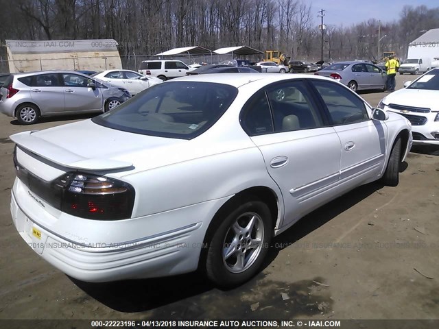 1G2HX54K9Y4167165 - 2000 PONTIAC BONNEVILLE SE WHITE photo 4