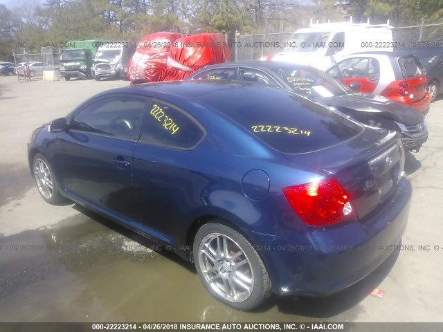 JTKDE177450036995 - 2005 TOYOTA SCION TC 蓝色 照片 3