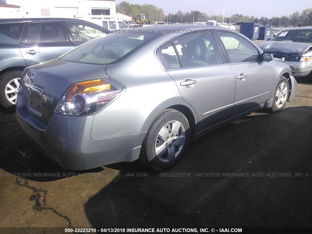 1N4AL21E78N491480 - 2008 NISSAN ALTIMA 2.5/2.5S GRAY photo 4