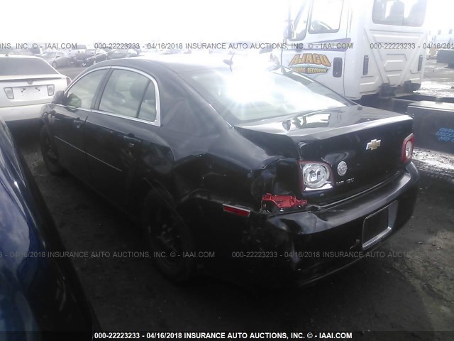 1G1ZG57B28F159210 - 2008 CHEVROLET MALIBU LS 黑色 照片 3