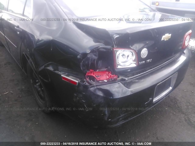 1G1ZG57B28F159210 - 2008 CHEVROLET MALIBU LS 黑色 照片 6