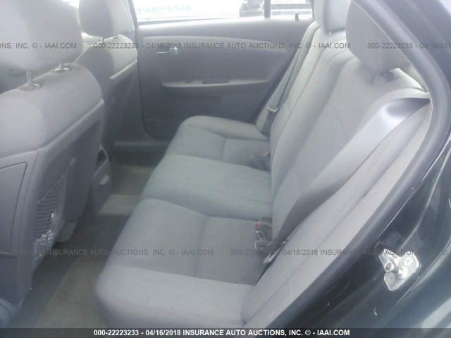 1G1ZG57B28F159210 - 2008 CHEVROLET MALIBU LS 黑色 照片 8