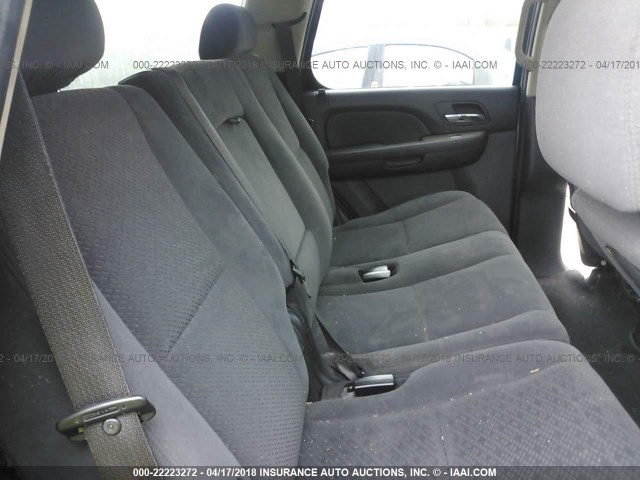 1GNFC13C68J175217 - 2008 CHEVROLET TAHOE C1500 GRAY photo 8