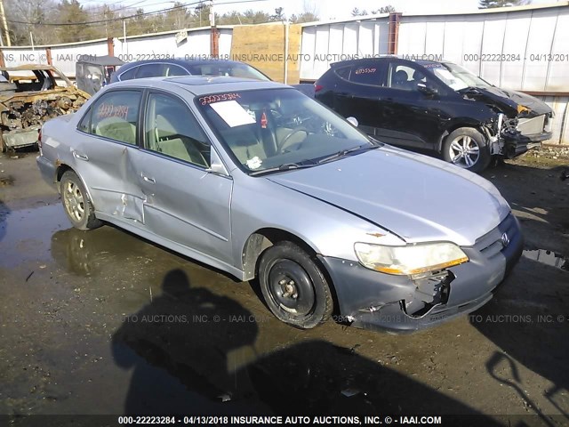 1HGCG66892A043307 - 2002 HONDA ACCORD EX/SE SILVER photo 1