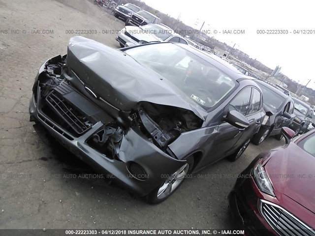1FADP3F23DL240418 - 2013 FORD FOCUS GRAY photo 2
