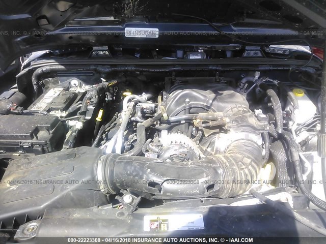 1C4BJWDGXGL265405 - 2016 JEEP WRANGLER UNLIMITE SPORT 蓝色 照片 10