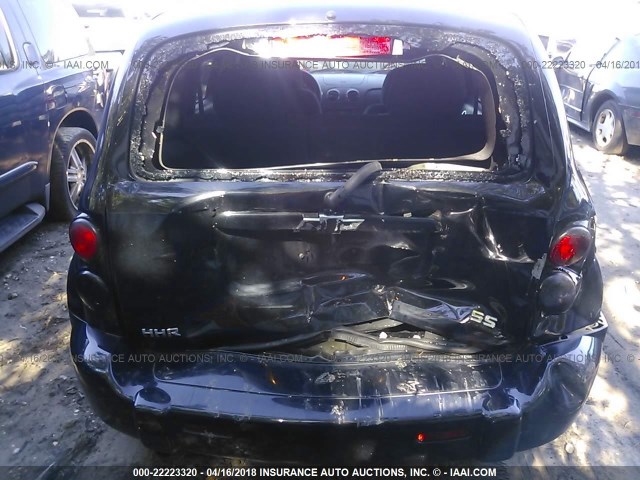3GNBAADB2AS589416 - 2010 CHEVROLET HHR LS შავი ფოტო 6