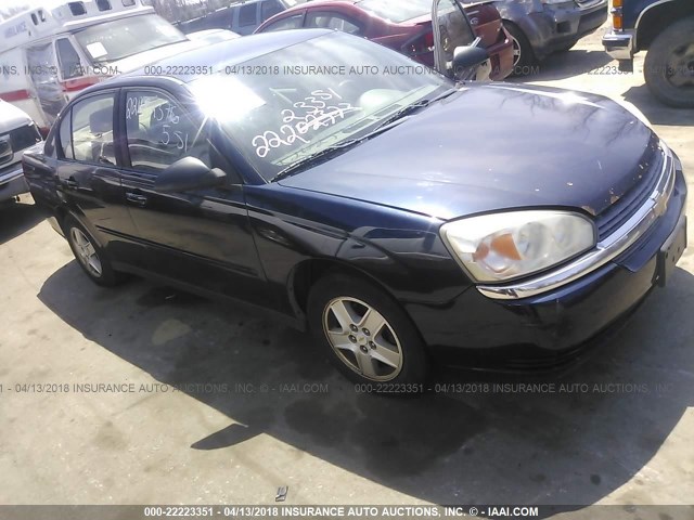 1G1ZT52815F101947 - 2005 CHEVROLET MALIBU LS 蓝色 照片 1