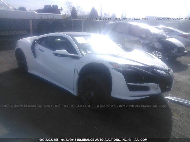 19UNC1B05HY000770 - 2017 ACURA NSX WHITE photo 1